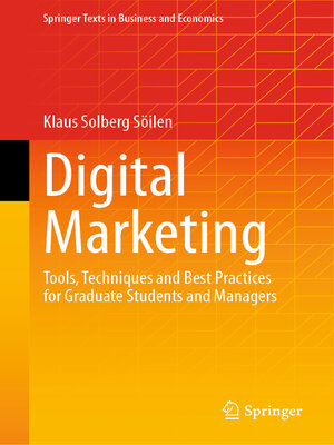 cover image of Digital Marketing